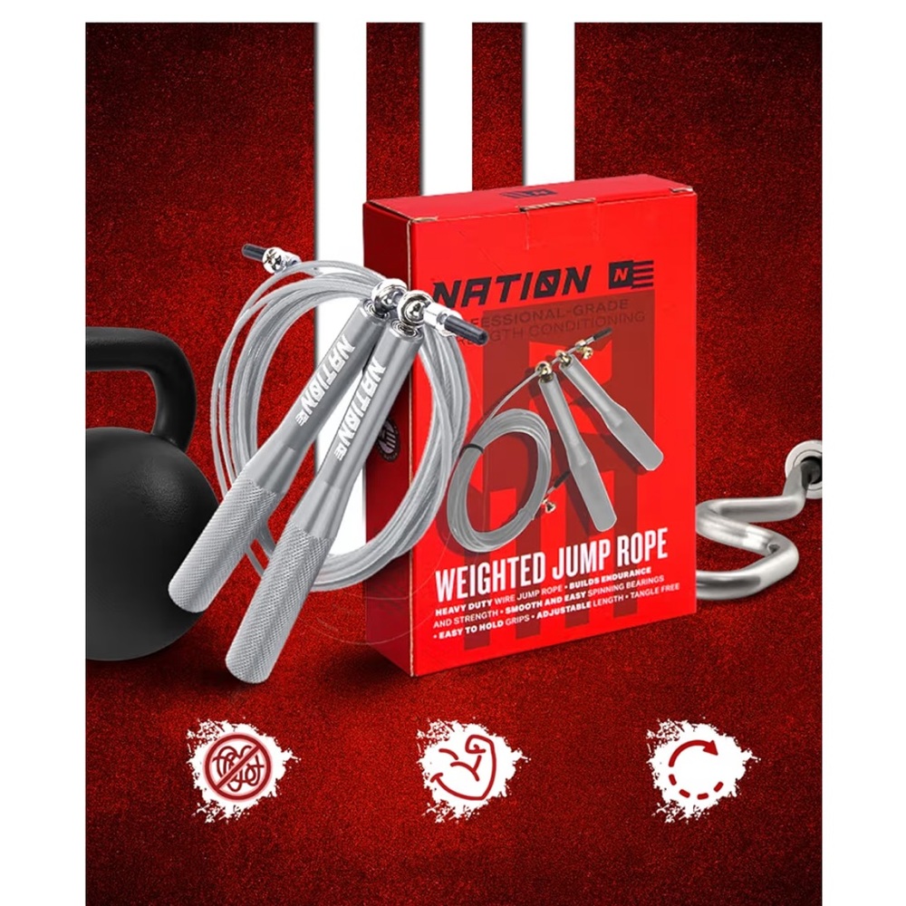 Weighted Jump Rope - Picture 6 of 12